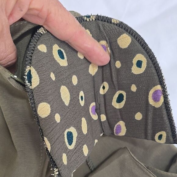 DKLA Vintage Casual Green Sheath Dress with Long Sleeves Small - Picture 5 of 8